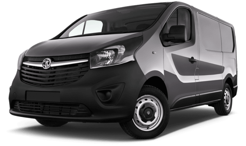 A white van